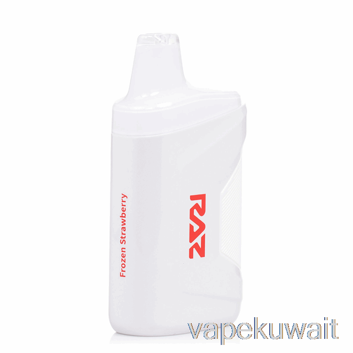 Raz Ca6000 0٪ صفر نيكوتين مجموعة Vape الفراولة المجمدة القابل للتصرف